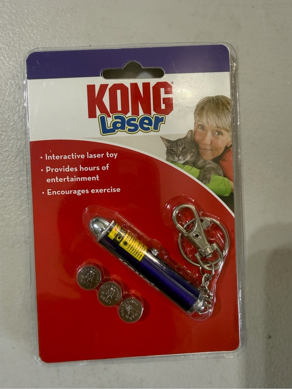BNWT Kong laser Cat interactive toy